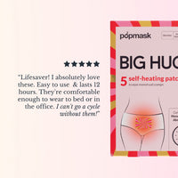 Popmask Big Hug Self-Heating Patches for Cramps - Big Size