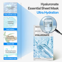 Mediheal Essential Mask Box of 10: Hyaluronate Ultra Hydration