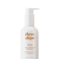Three Ships Purify Aloe + Amino Acid Gel Cleanser