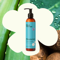 Plant Therapy Muscle Aid Body Lotion w Aloe + Shea (8oz)