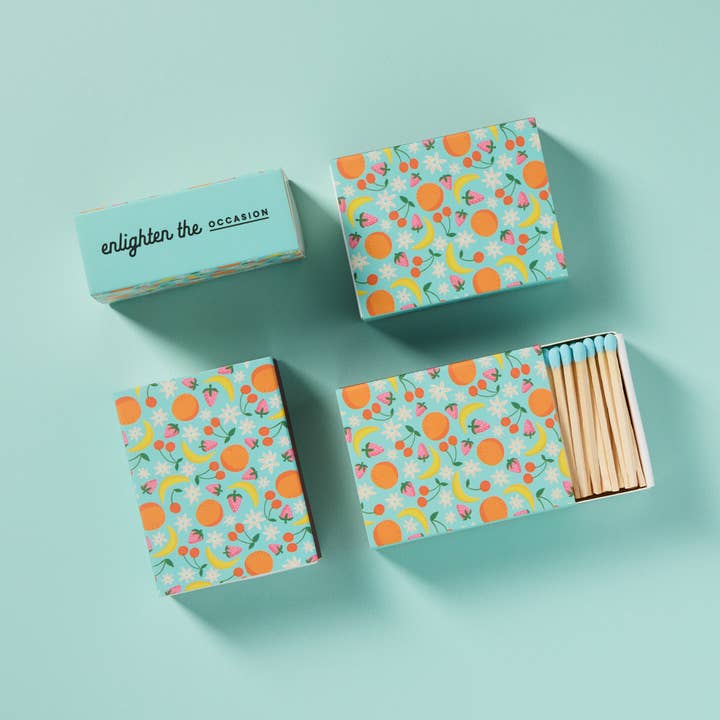 Spark Joy! 100 Matchsticks in a Colourful Matchbox
