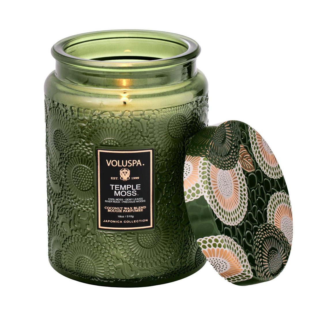 Voluspa Japonica Large Jar + Lid Candle 100hr