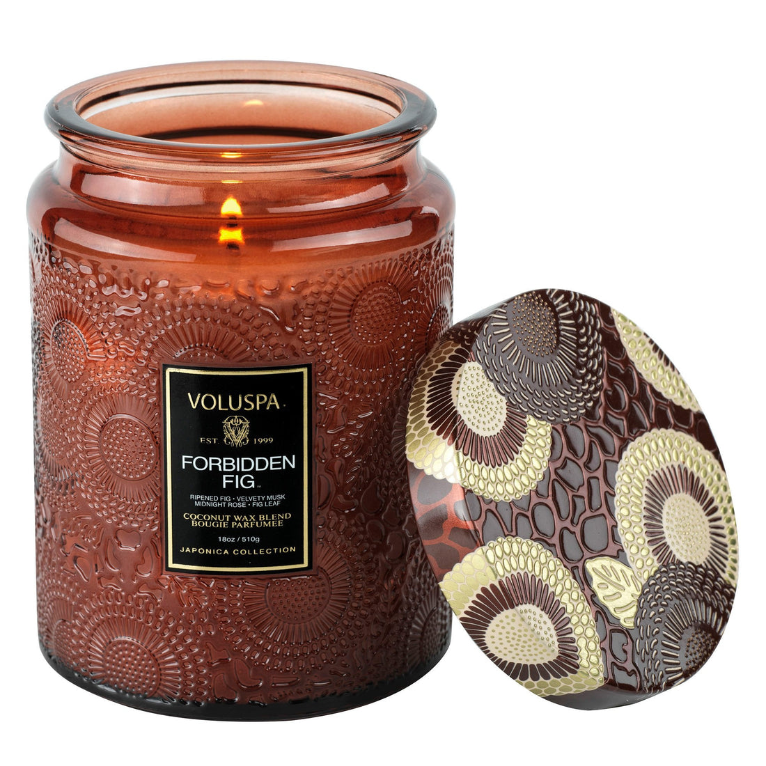 Voluspa Japonica Large Jar + Lid Candle 100hr