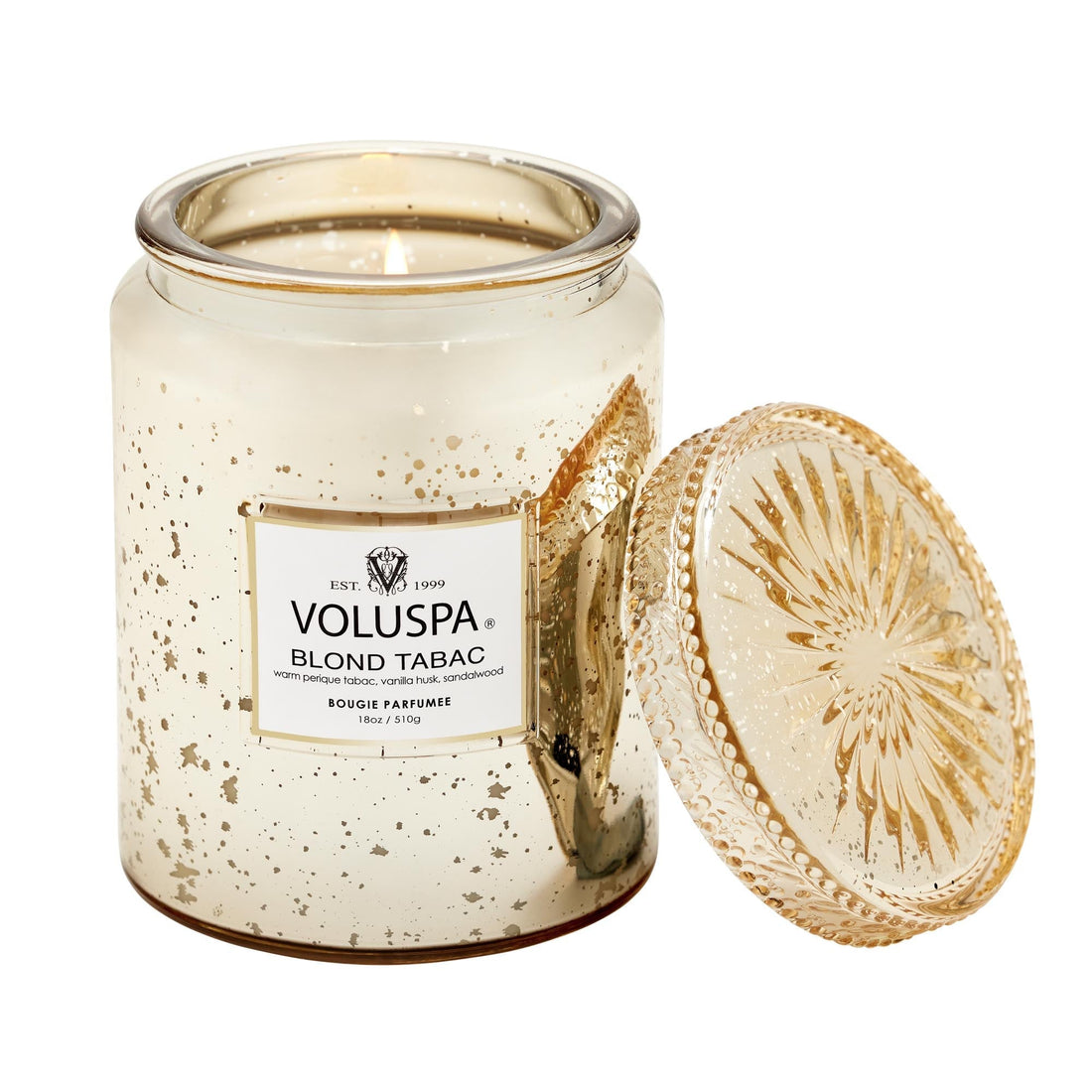 Voluspa Vermeil Large Jar + Lid Candle 100hr