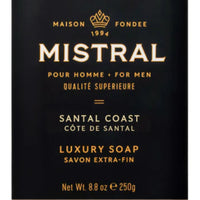 Mistral Men's Collection Triple Milled Luxury Bar Soap
