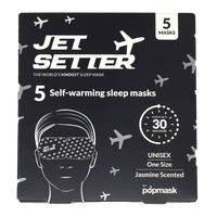 Popmask Jet Setter Jasmine-Scented Self-Warming Eye Mask