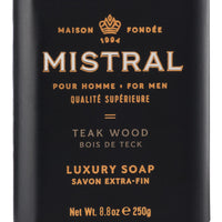 Mistral Men's Collection Triple Milled Luxury Bar Soap