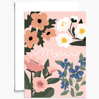 Mimi & August Premium Greeting Card: Merci