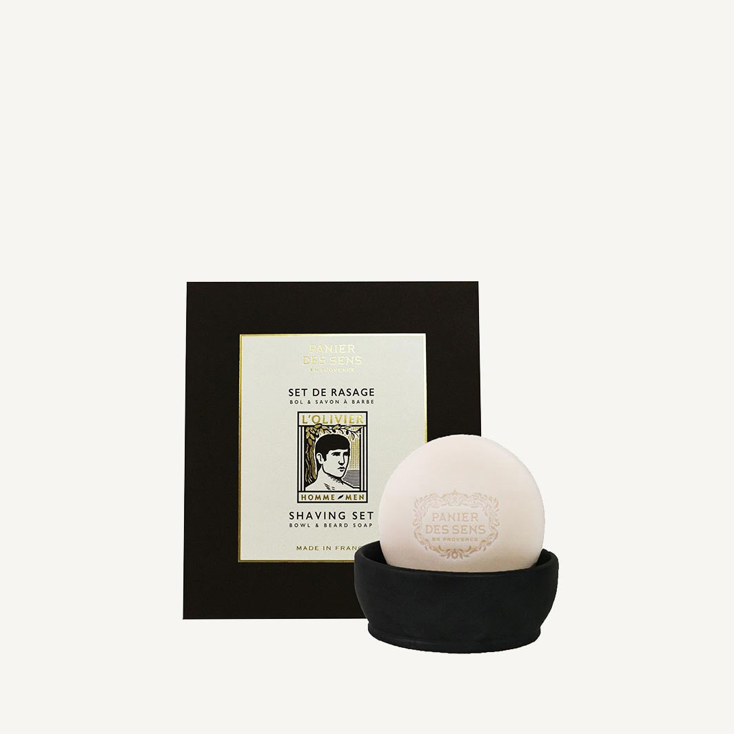 PANIER DES SENS L'Olivier Shaving Set