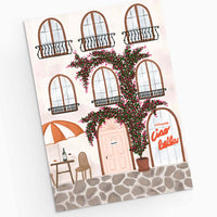 Mimi & August Premium Greeting Card: Ristorante