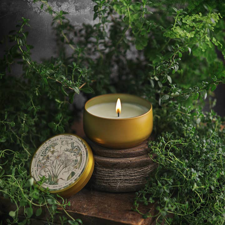 L'apothicaire Botanica Candle Honeysuckle + Linden Blossom