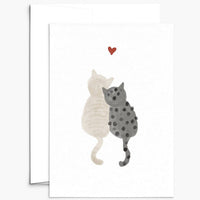Mimi & August Premium Greeting Card: Purrfect Love