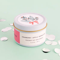 Enlighten the Occasion Christmas Tin Candle