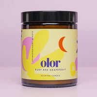 OLOR Exceptional Travel Candle {30hr} Ruby Grapefruit