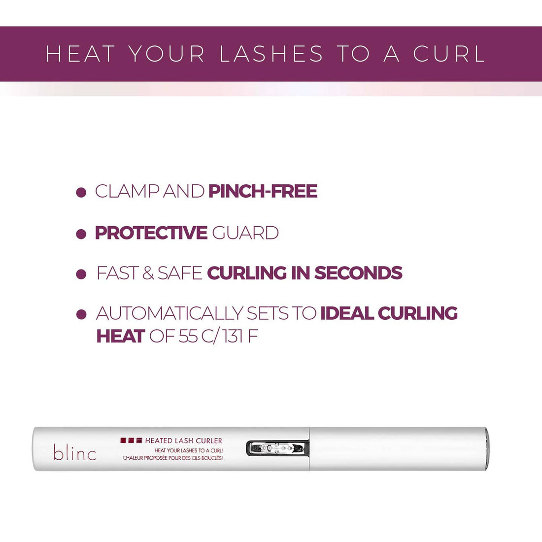 Blinc Heated Eyelash Lash Curler
