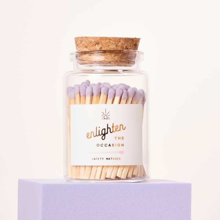 Spark Joy! 100 Matchstick in an Elegant Vial