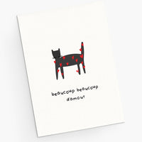 Mimi & August Premium Greeting Card: Beaucoup Beaucoup D'Amour