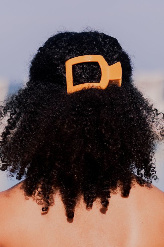 Teleties Square Flat Hair Clip  * MEDIUM