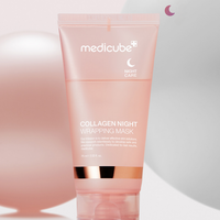 medicube Collagen + Niacinamide Glass Glow Night Wrapping Mask