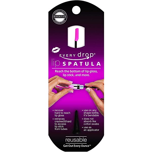 SPATTY Every Drop LIP GLOSS Spatula Money-Saving Beauty Accessory
