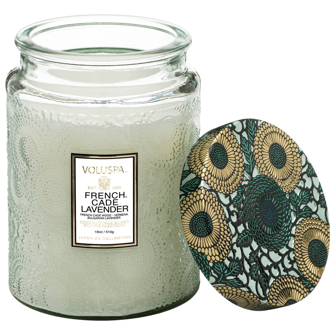 Voluspa Japonica Large Jar + Lid Candle 100hr
