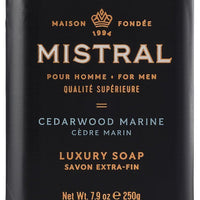 Mistral Men's Collection Triple Milled Luxury Bar Soap