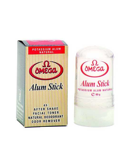 Omega Potassium Alum Stick 60g