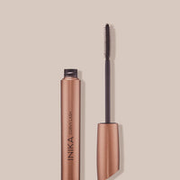 Exclusive LUX Duo: Inika Curvy Lash Mascara + Inika Eye Shadow Quad (Neutral Tones)