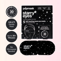 Popmask Self-Warming Eye Mask { Starry Eyes Fragrance-Free }