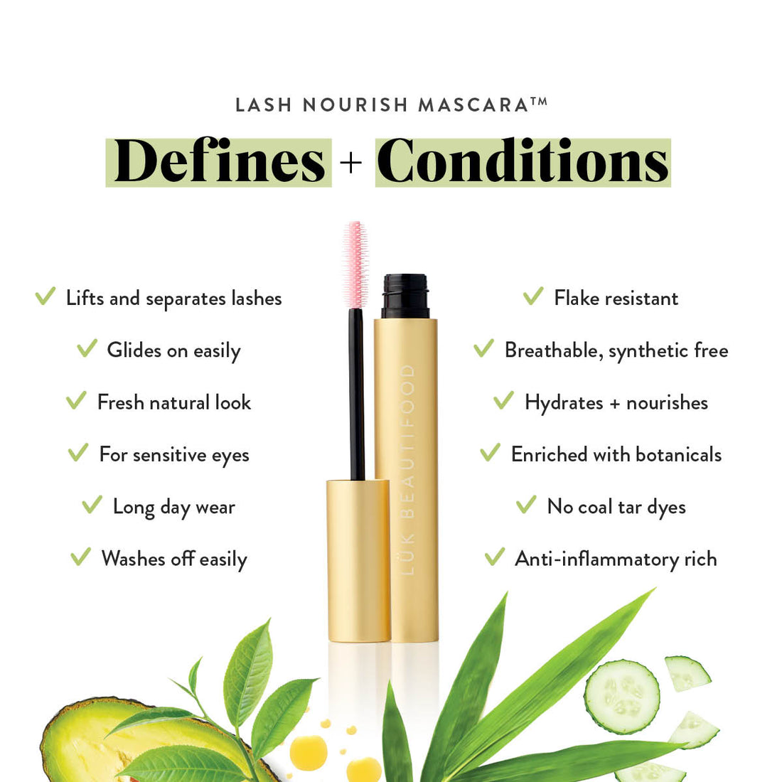 Luk Beautifood Lash Nourish Mascara