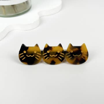 Cute Retro Cat Barrette