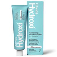 Davids HYDROXI Nano-Hydroxyapatite Premium Toothpaste | Whitening + Enamel