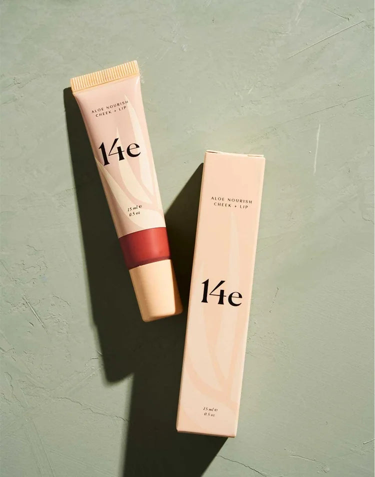 14e Cosmetics Aloe Nourish Cheek + Lip