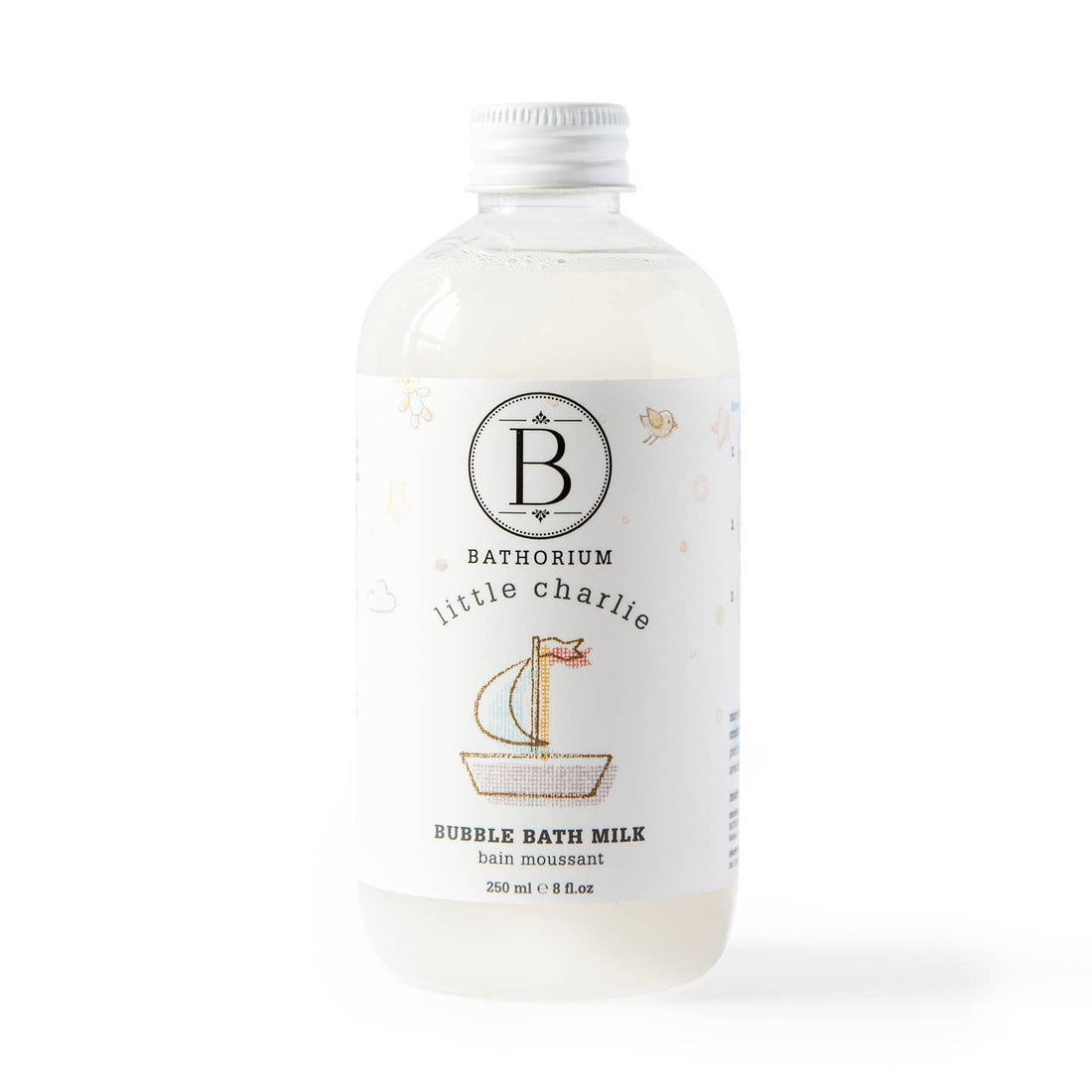 Bathorium Little Charlie Bubble Bath Milk for Newborns+