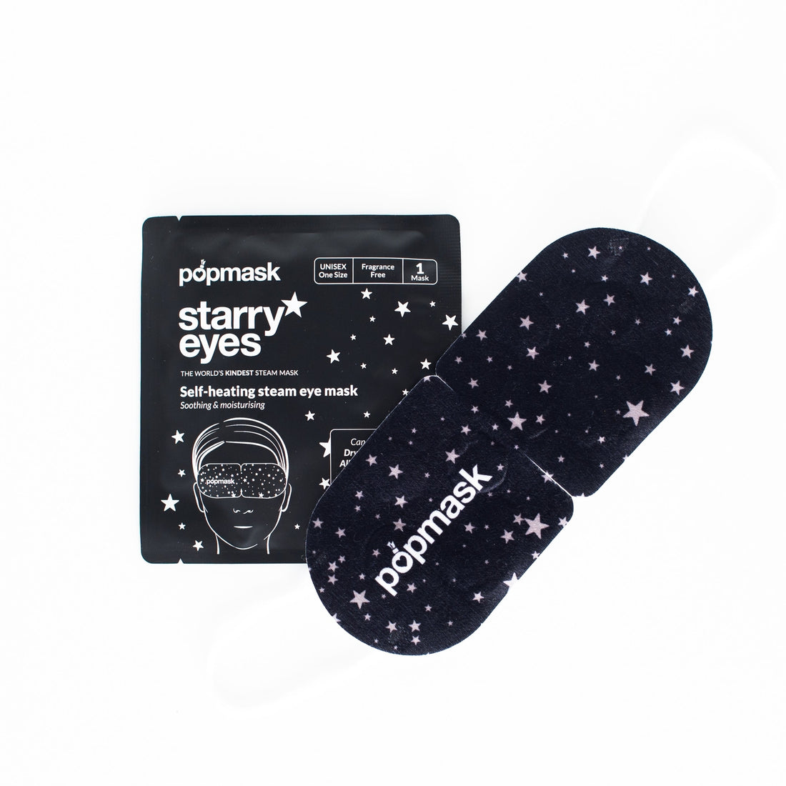 Popmask Self-Warming Eye Mask { Starry Eyes Fragrance-Free }