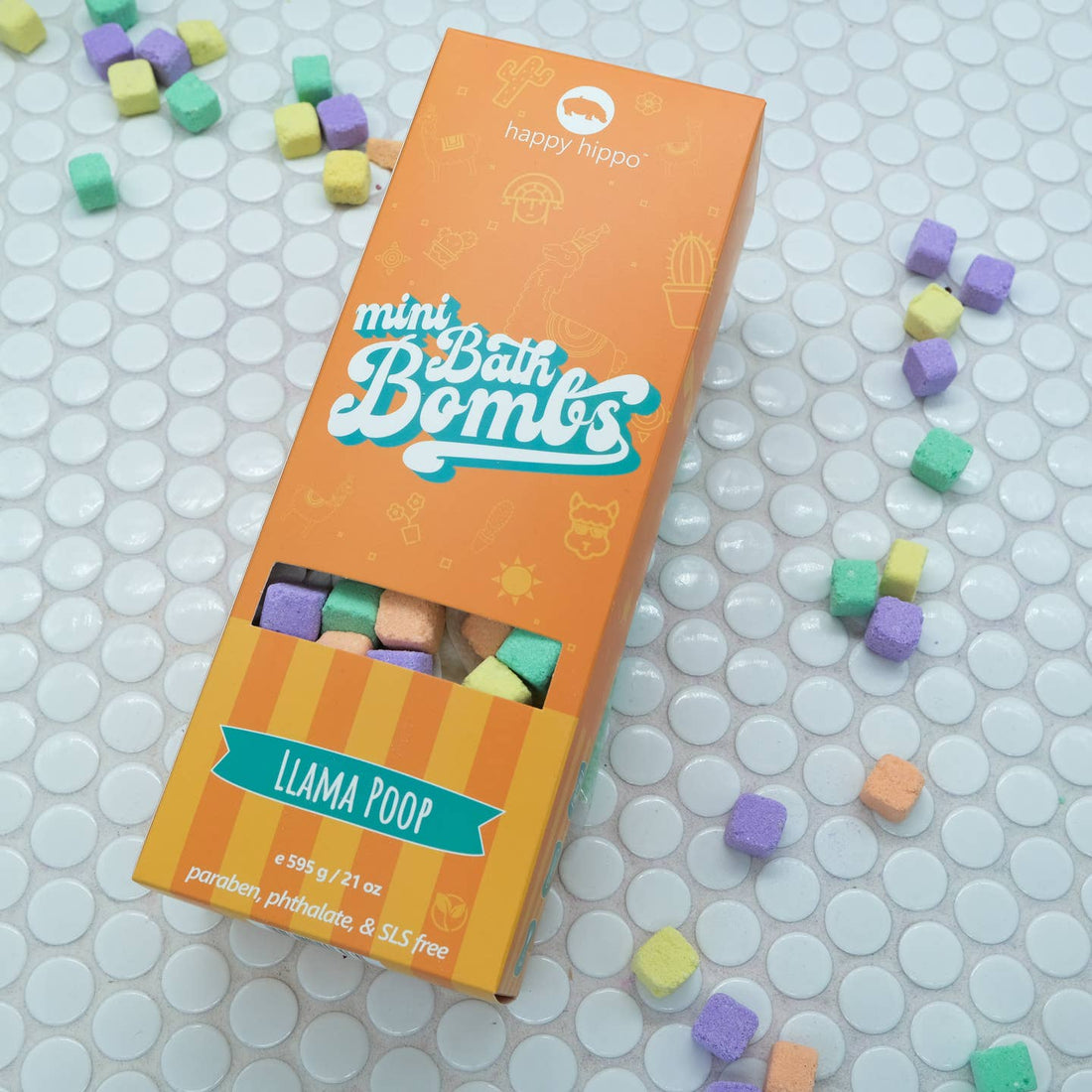 Happy Hippo Boxed Mini Bubble Bombs