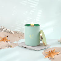 Myrrh Soy Wax Wood Wick Candle {80hr}