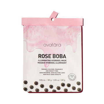 Avatara Boba Hydrogel Mask | Illuminating Rose