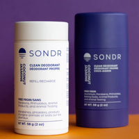 SONDR Clean Deodorant | Smarter Chemistry. Superior Performance | REFILL