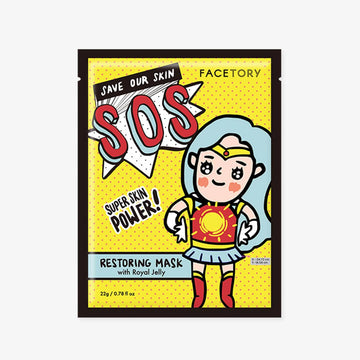 SOS Save Our Skin Restoring Sheet Mask with Royal Jelly