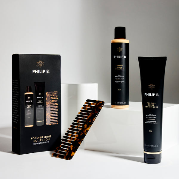 Philip B Forever Shine Collection Detangling Kit | 20% Bundled Savings