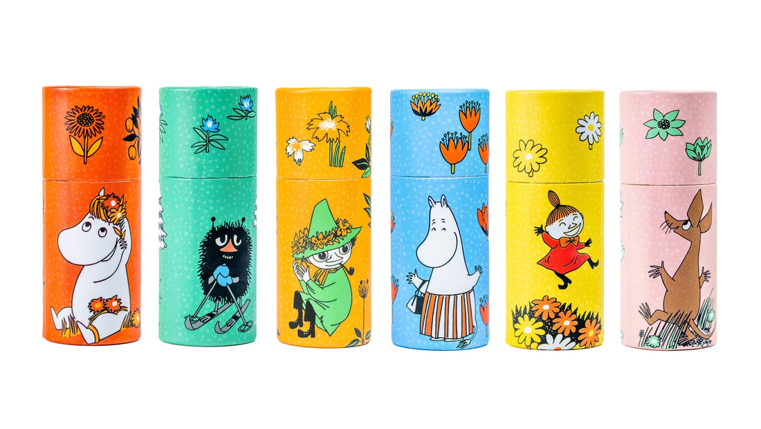 Gustaf och Linnea Lip Balm from Bees <3 Moomin Collection