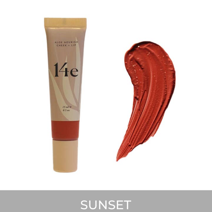 14e Cosmetics Aloe Nourish Cheek + Lip