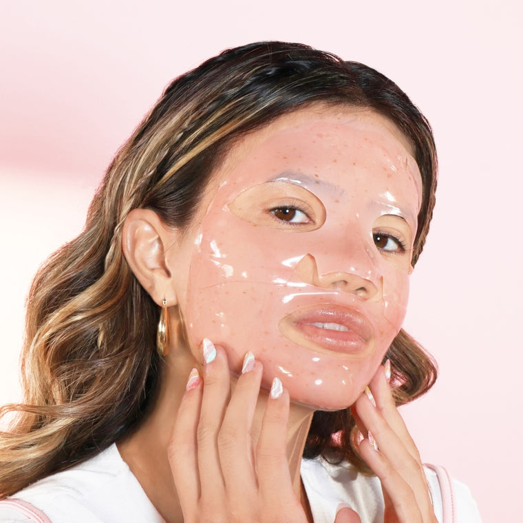 Avatara Boba Hydrogel Mask | Illuminating Rose