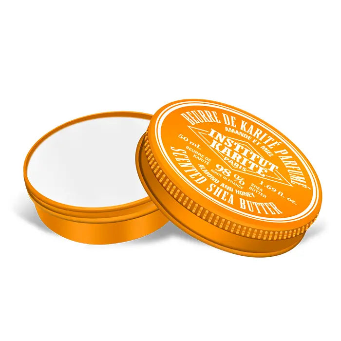 Institut Karité Paris Pure Shea Butter Balm { 50ml Tin } Almond & Honey