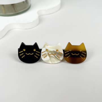 Cute Retro Cat Barrette