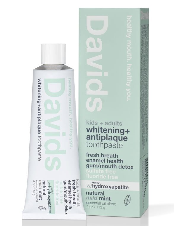 Davids Naturals Nano-Hydroxyapatite Premium Toothpaste | Kids + Adults