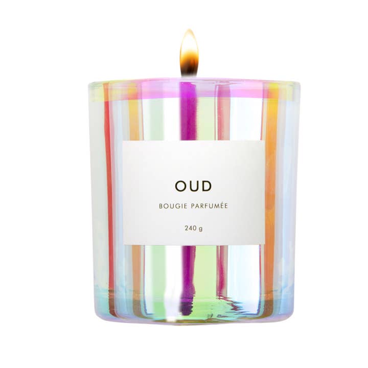 Les Citadines Holographic Luxurious, Non-Toxic Candle {60hr} Oud