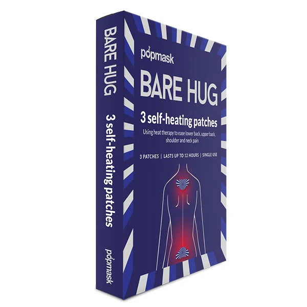 Popmask Bare Hug Large Heat Therapy Patches (3 Pack)