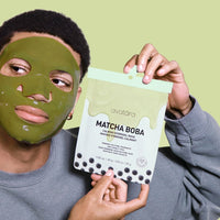 Avatara Boba Hydrogel Mask | Calming Matcha